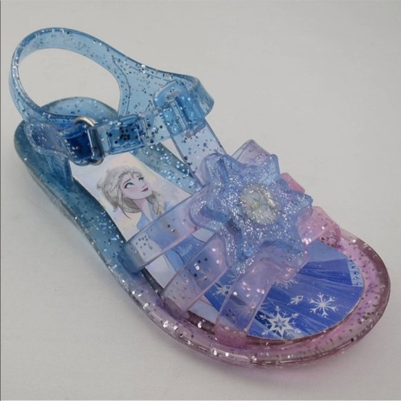 light up jelly sandals